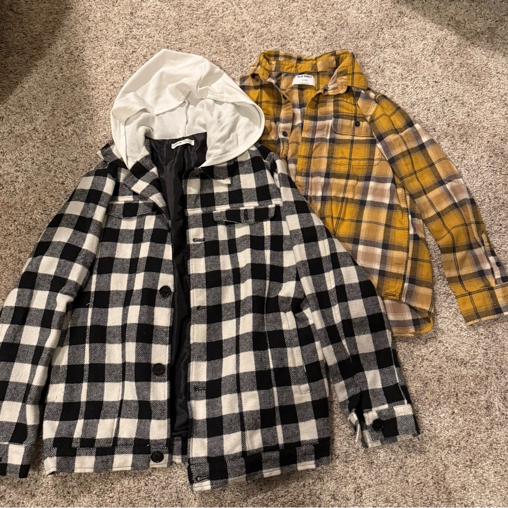 Boys Jacket and Flannel